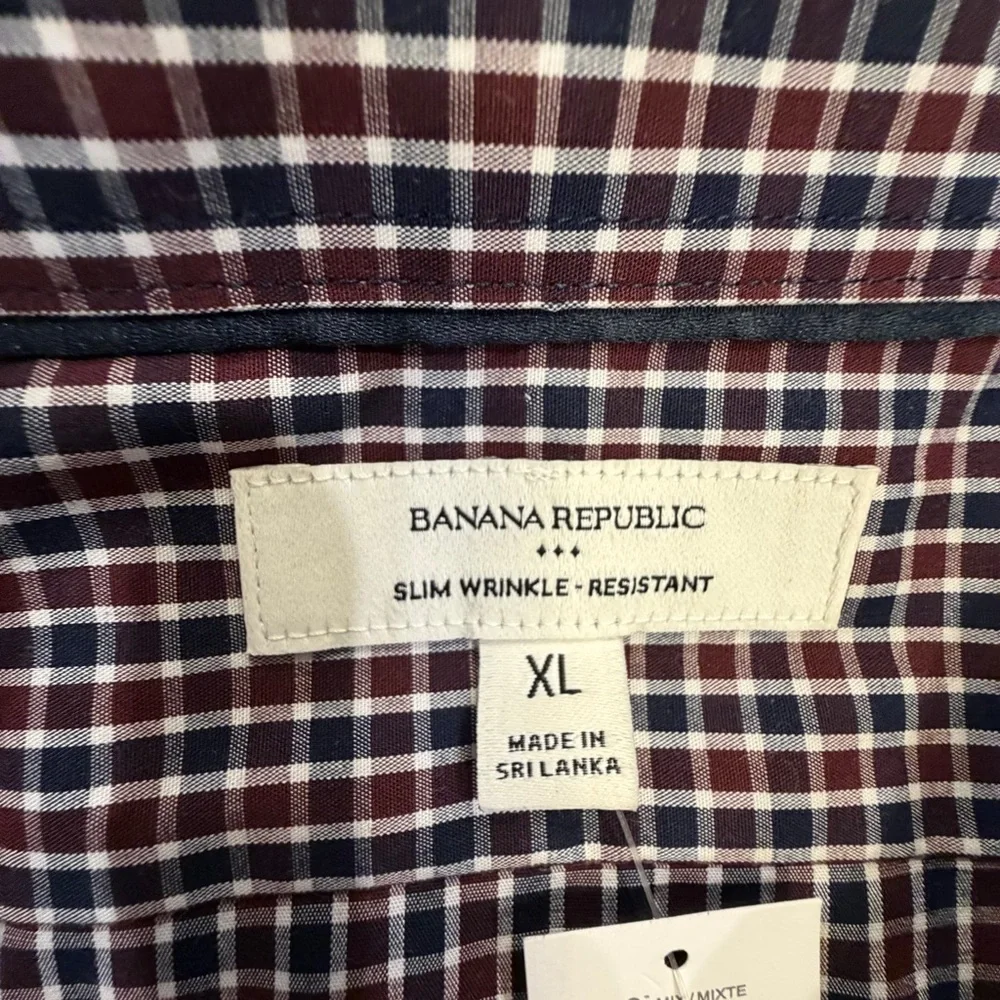 NWT Banana Republic Slim fit  Men's  Shirt new